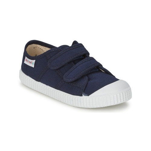 Navy Velcro Sneakers