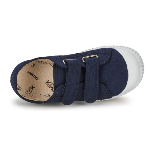 Navy Velcro Sneakers
