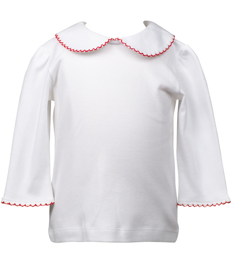 3/4 Sleeve Shirt - Red