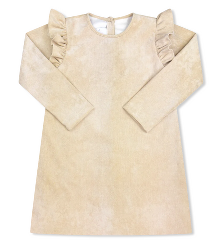Evelyn Dress - Khaki Cord