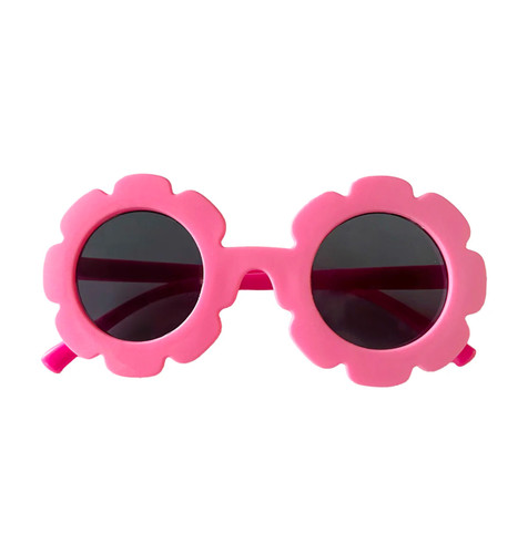 Flower Sunglasses - Pink