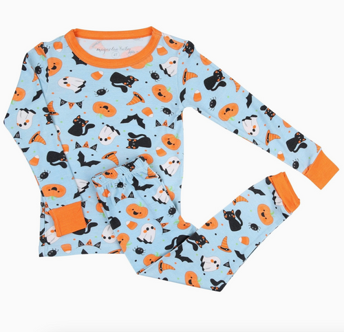 Boo To You Blue Pajamas