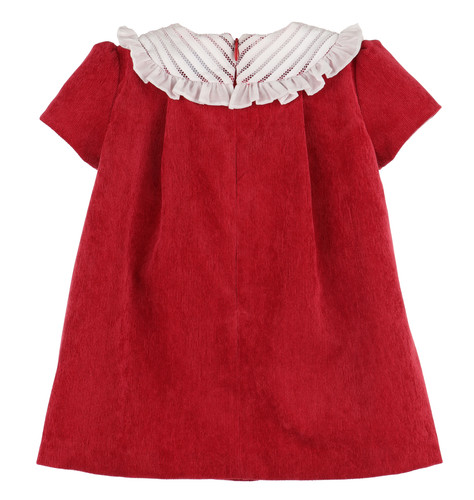 Randalls Bib Dress - Red