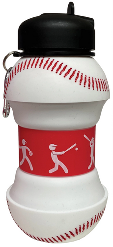 Baseball Silicone Water Bottle