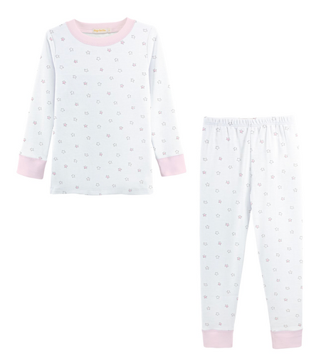 Pink Stars Pajama Set