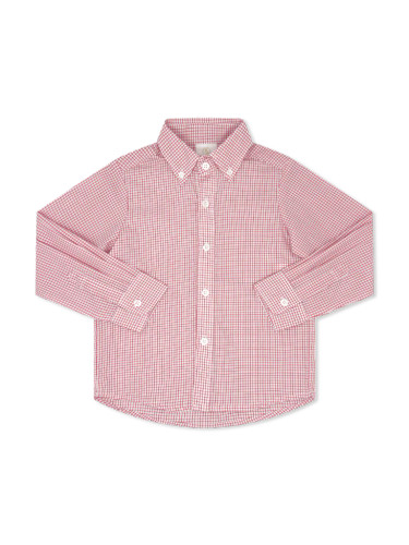Brees Button Down - Redford Red Windowpane