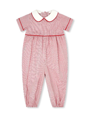 Rover Romper - Redford Red Windowpane