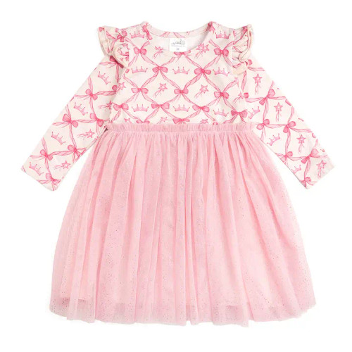 Princess Long Sleeve Tutu Dress