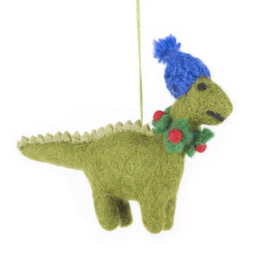 Cozy Dinosaur Ornament