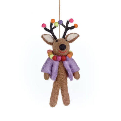 Donner Reindeer Christmas Ornament