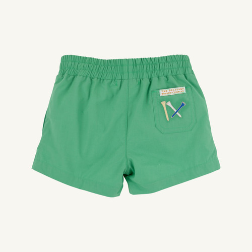 Prepletic Sheffield Shorts - Gibson Island Green/Golf Flag and Tees