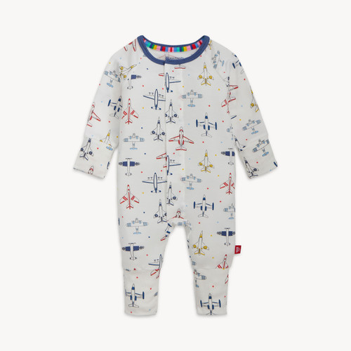 Just Plane Fun Modal Magnetic Convertible Coverall