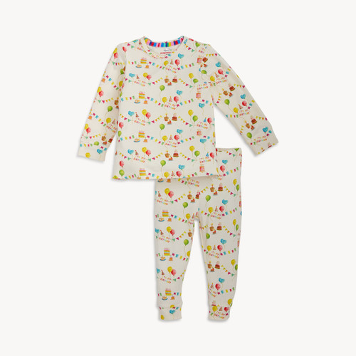 Birthday Babe Right Fit Magnetic Long Sleeve Pajamas