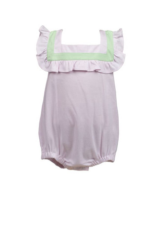 *PREORDER* Pink with Green Stripe Girl Bubble