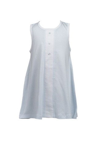 *PREORDER* Light Blue Stripe Sleeveless Dress