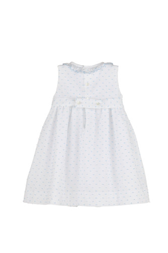 Plumeti Smock Dress Blue