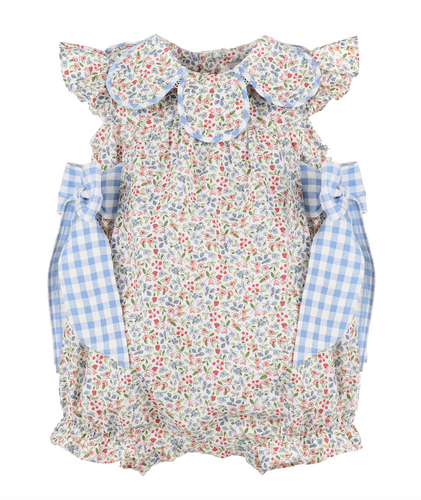 *PREORDER* Americana Petal Playsuit Print
