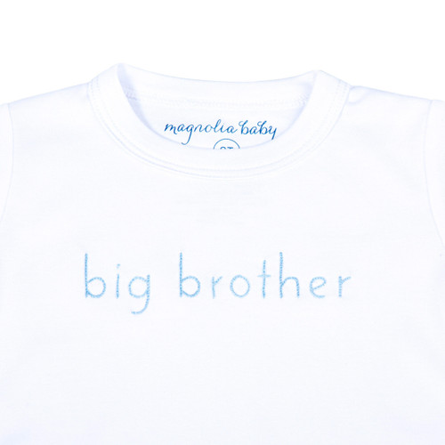 Big Brother Embroidered Pajamas