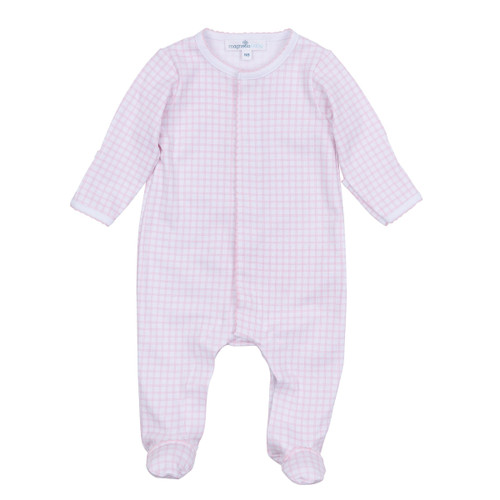 Peek-A-Boo Wishes Pink Footie