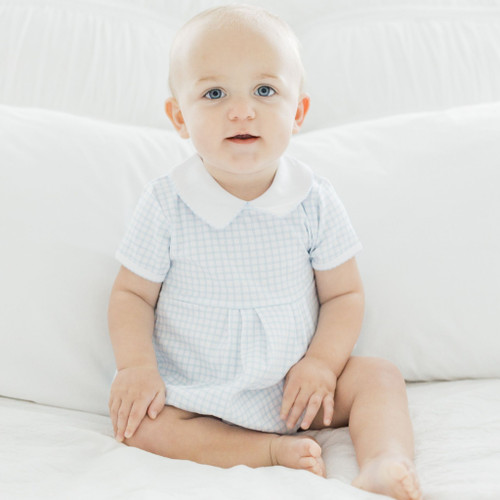 Peek-A-Boo Wishes Light Blue Collared Bubble