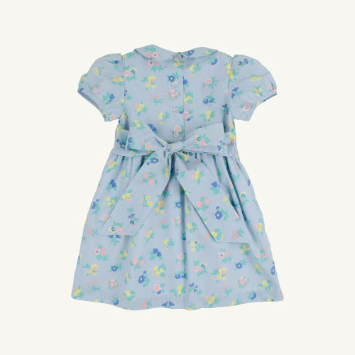 Cindy Lou Sash Dress Broadcloth - Little London Flowers