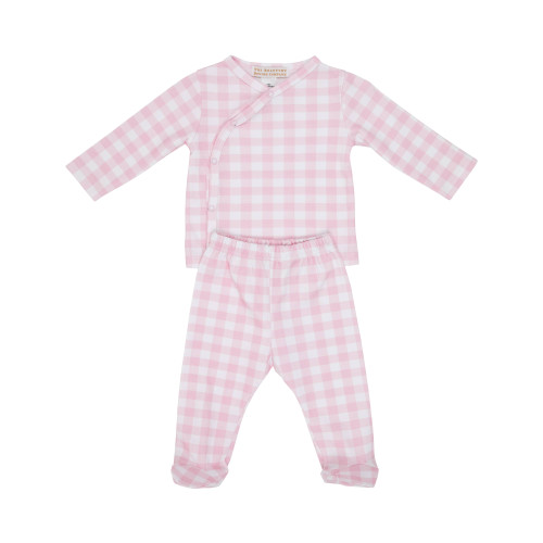 Cameron Cross Front Set - Palm Beach Pink Gingham