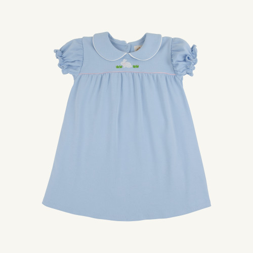 Holly Day Dress Pima - Beale Street Blue Bunny