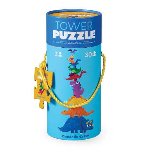 30 Piece Tower Puzzle - Dinosaur