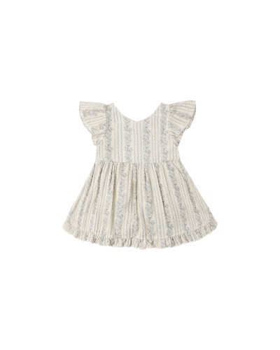 Lila Romper - Blue Floral