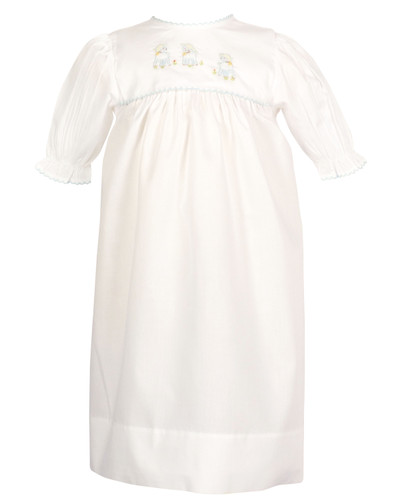 Lambikins Daygown Woven - Blue