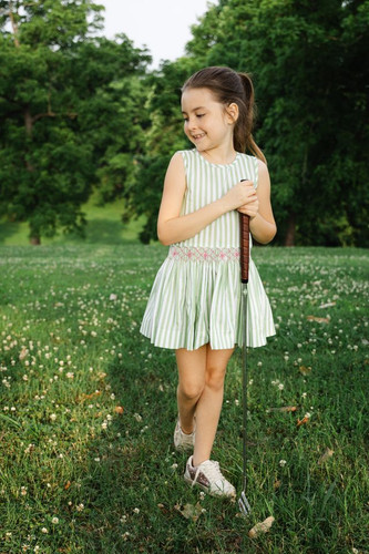 Rory Dress - Bermuda Stripe
