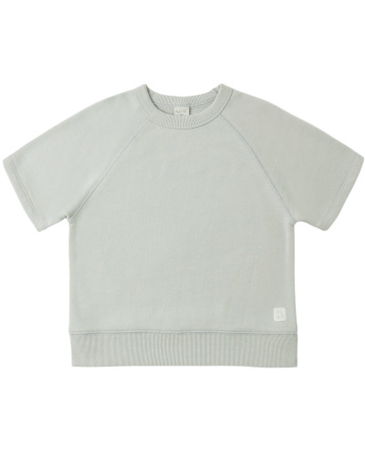*PREORDER* Short Sleeve Sweatshirt - Seafoam