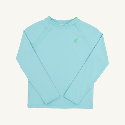 Walker's Wave Swim Shirt - Edisto Egg Blue/Grace Bay Green