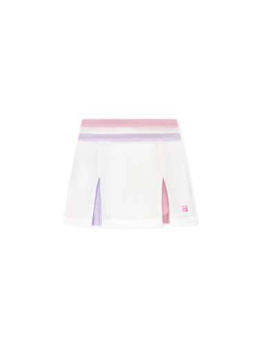 Courtney Skort - Pure Coconut, Cotton Candy Pink, Petal Purple