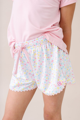 Emily Short - Sunny Day with Cotton Candy Pink Ric Rac