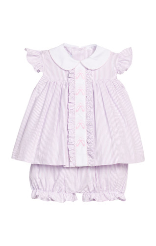 Ruffled Sally Bloomer Set - Ballet