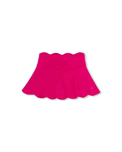 Zoe Scallop Skort - Power Pink