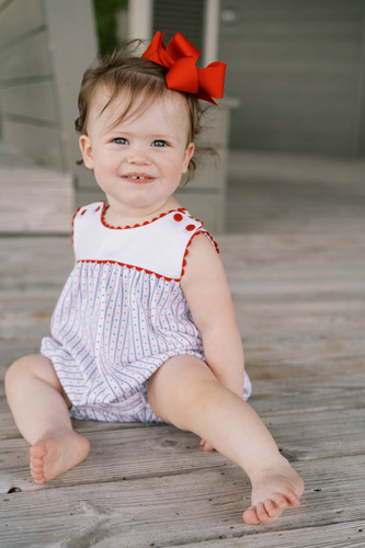 Charming Bubble - All American Red Ric Rac