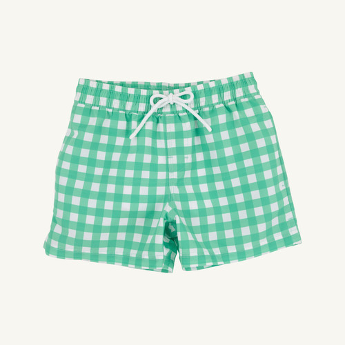 Tortola Swim Trunks - Gibson Island Green/Worth Ave White