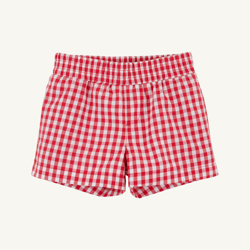 Sheffield Shorts - Richmond Red Gingham/Bellhaven Blue