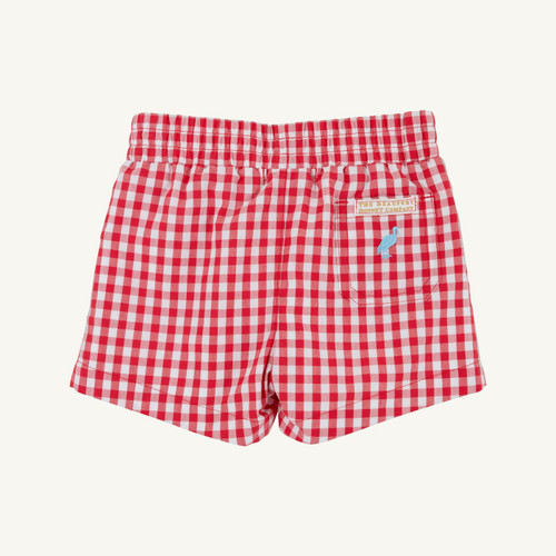 Sheffield Shorts - Richmond Red Gingham/Bellhaven Blue