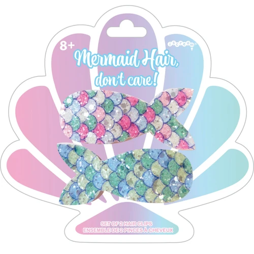 Mermaid Hair Don't Care Hair Clips