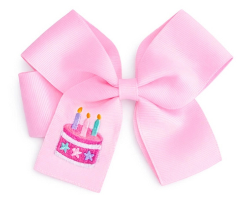 Birthday Cake Hair Bow