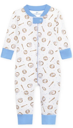 Precious Lil' Sluggers Zip Pajamas