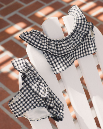 Margot Bikini - Black Gingham
