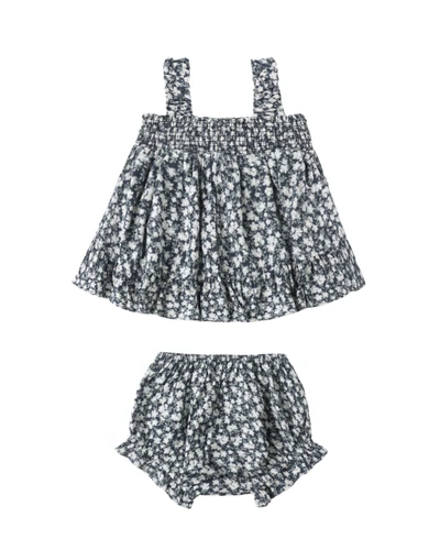 Lala Set - Navy Floral