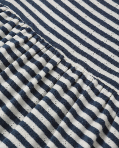 Lea Dress - Navy Stripe