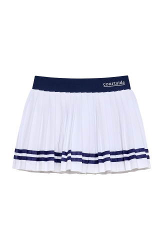 The Girls League White Skort