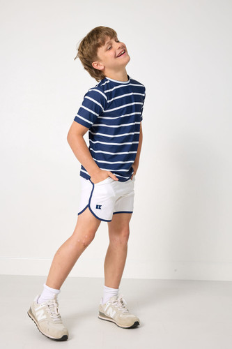 Navy/White Ballpark Stripe Practice Shirt