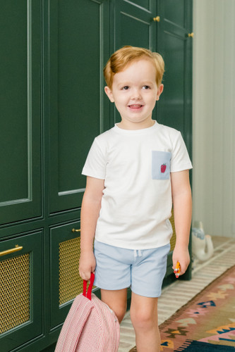 Apple Blossom Boy Pocket Shirt Apple